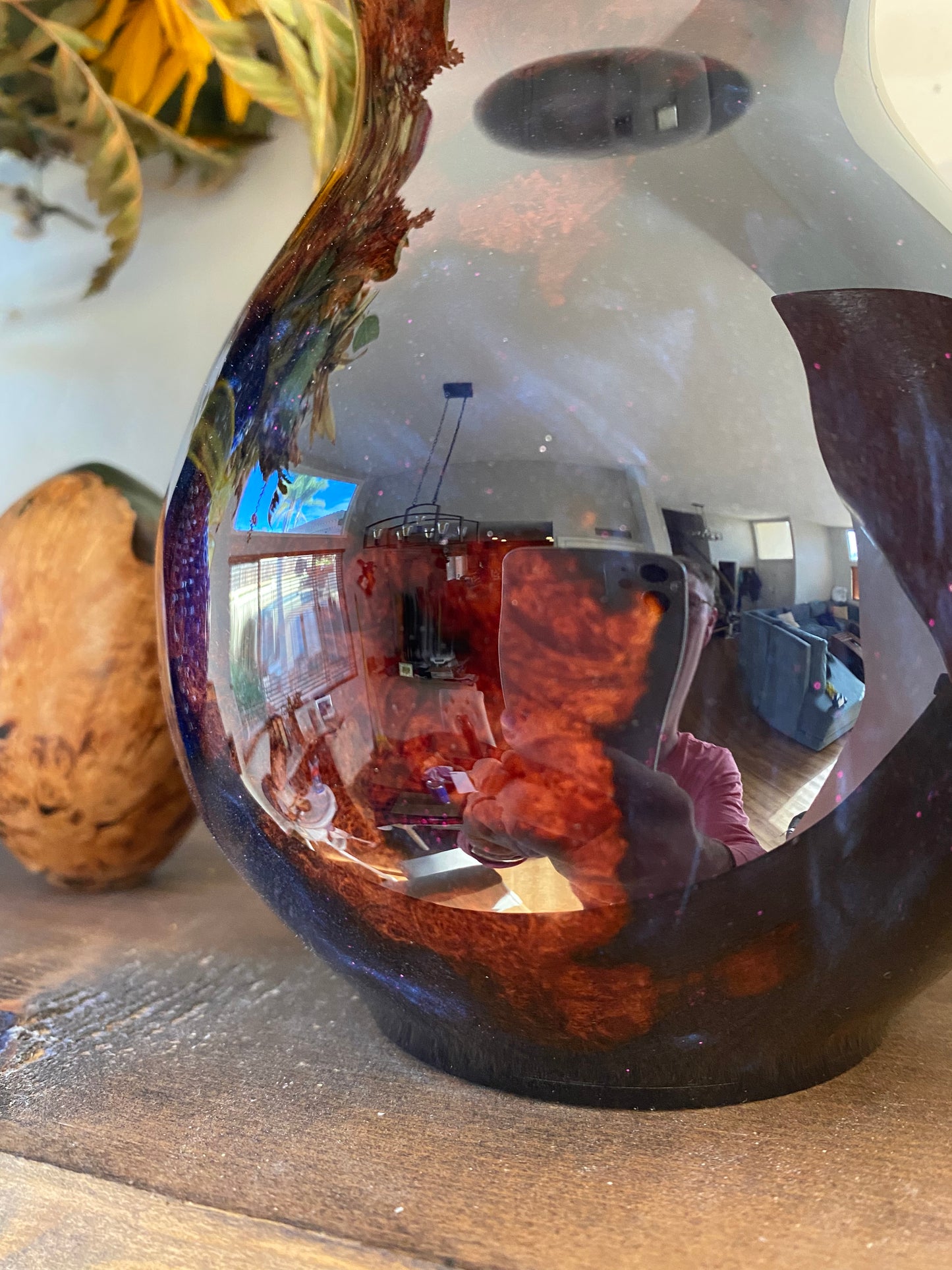 Manzanita Burl Vase