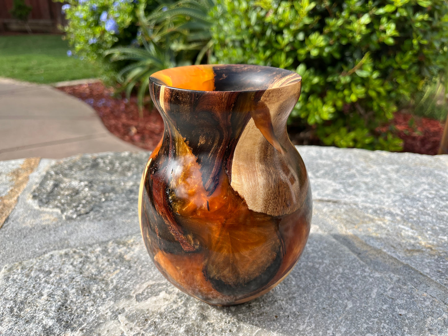 Orange Vase