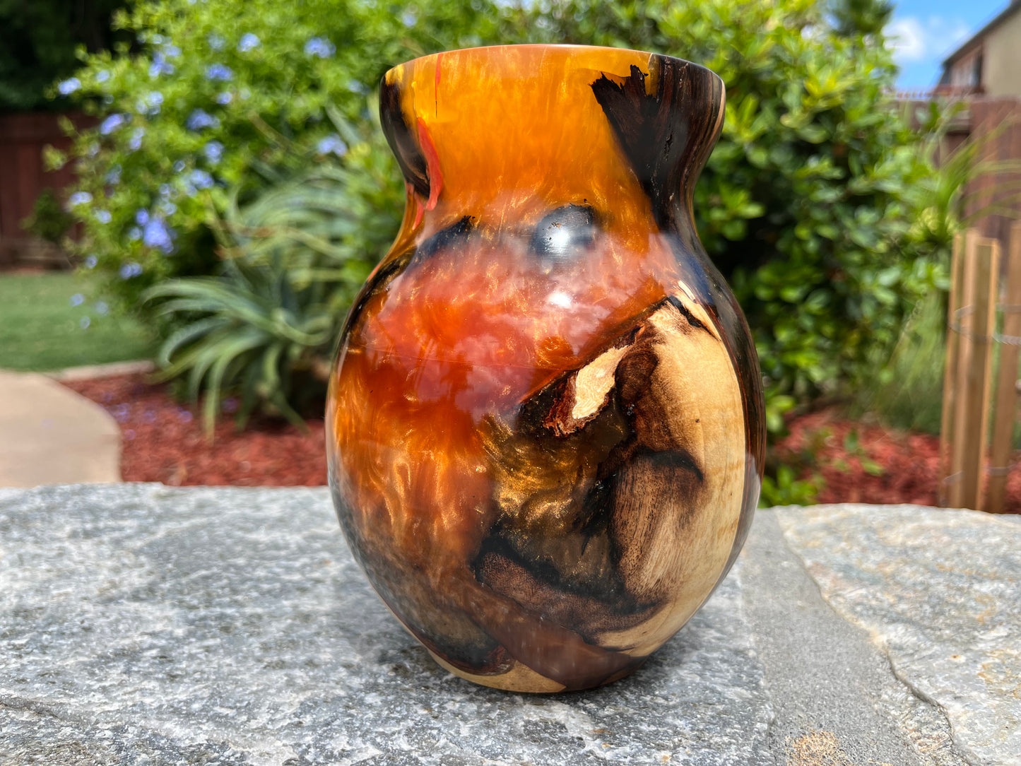 Orange Vase