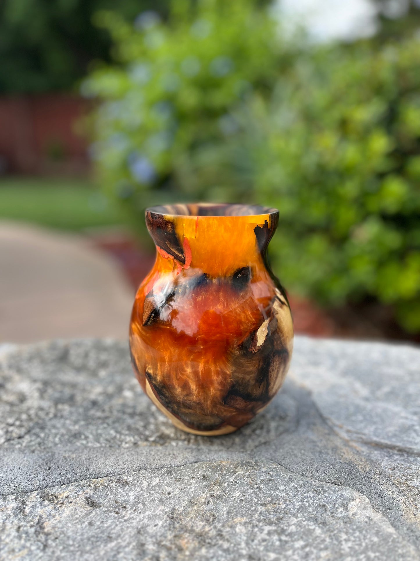 Orange Vase