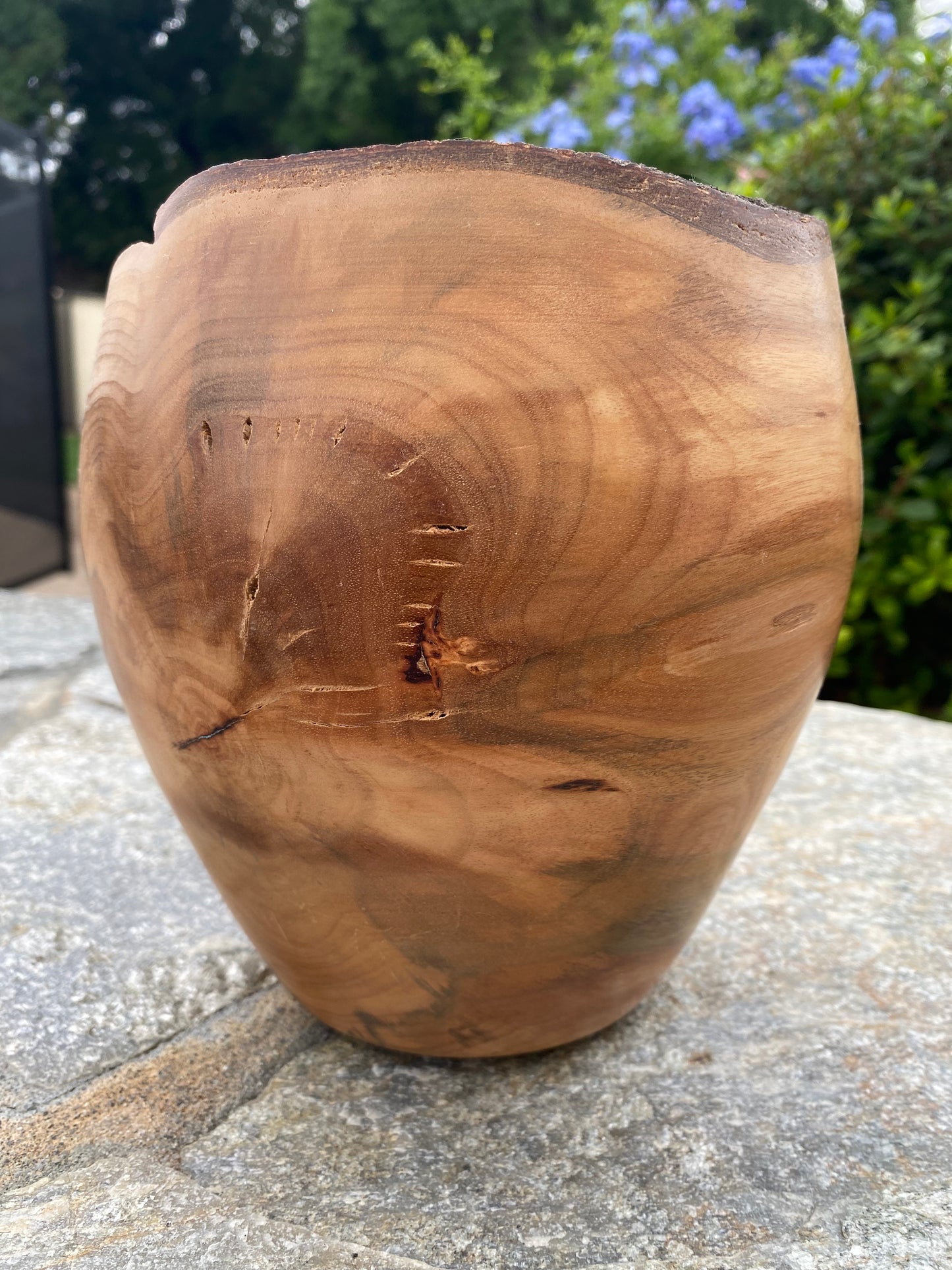 Blue Streak Vase