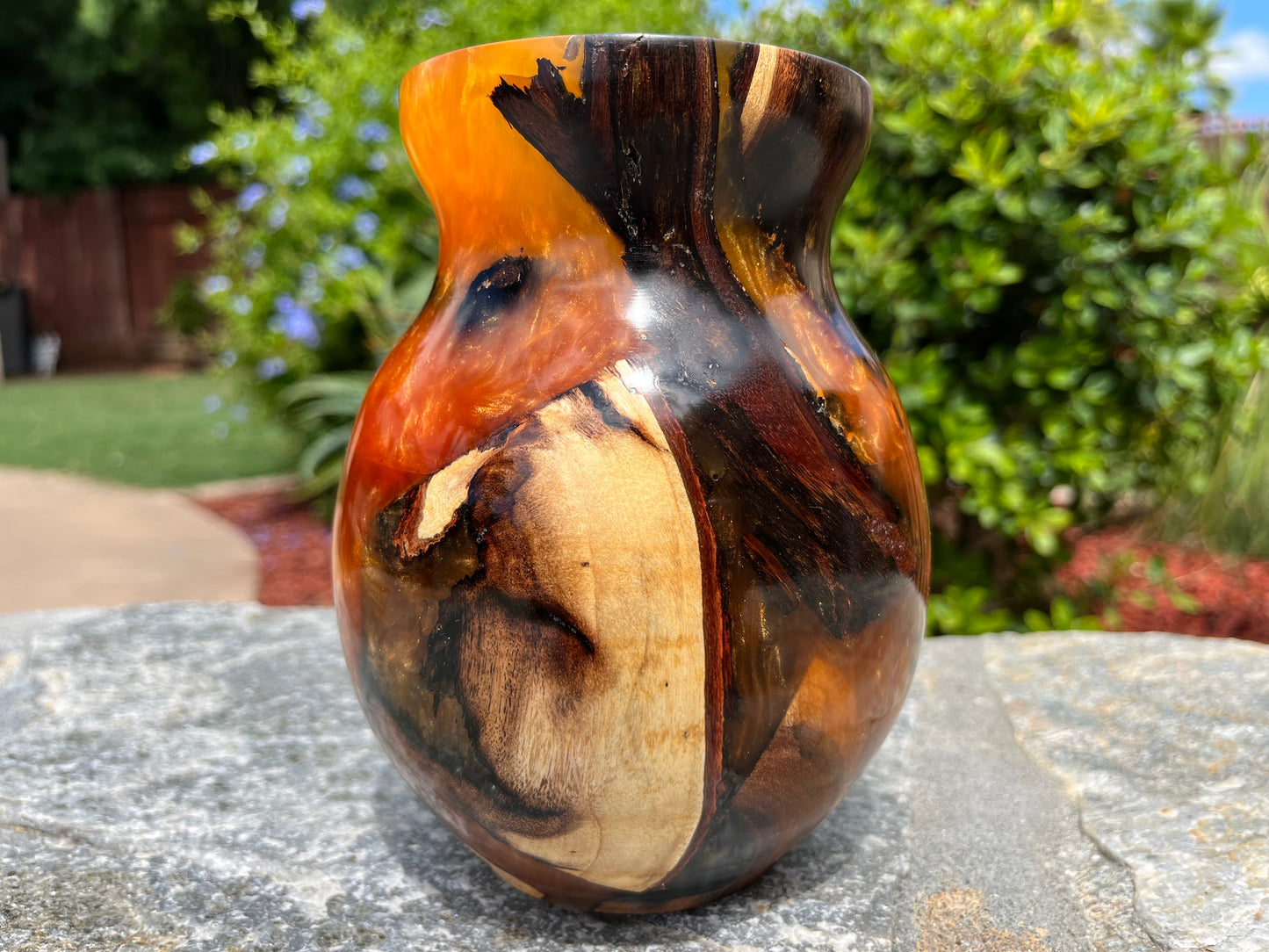 Orange Vase