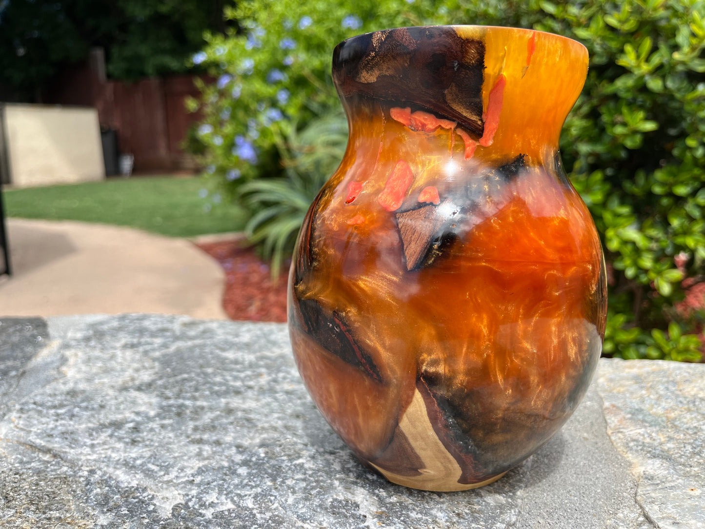 Orange Vase