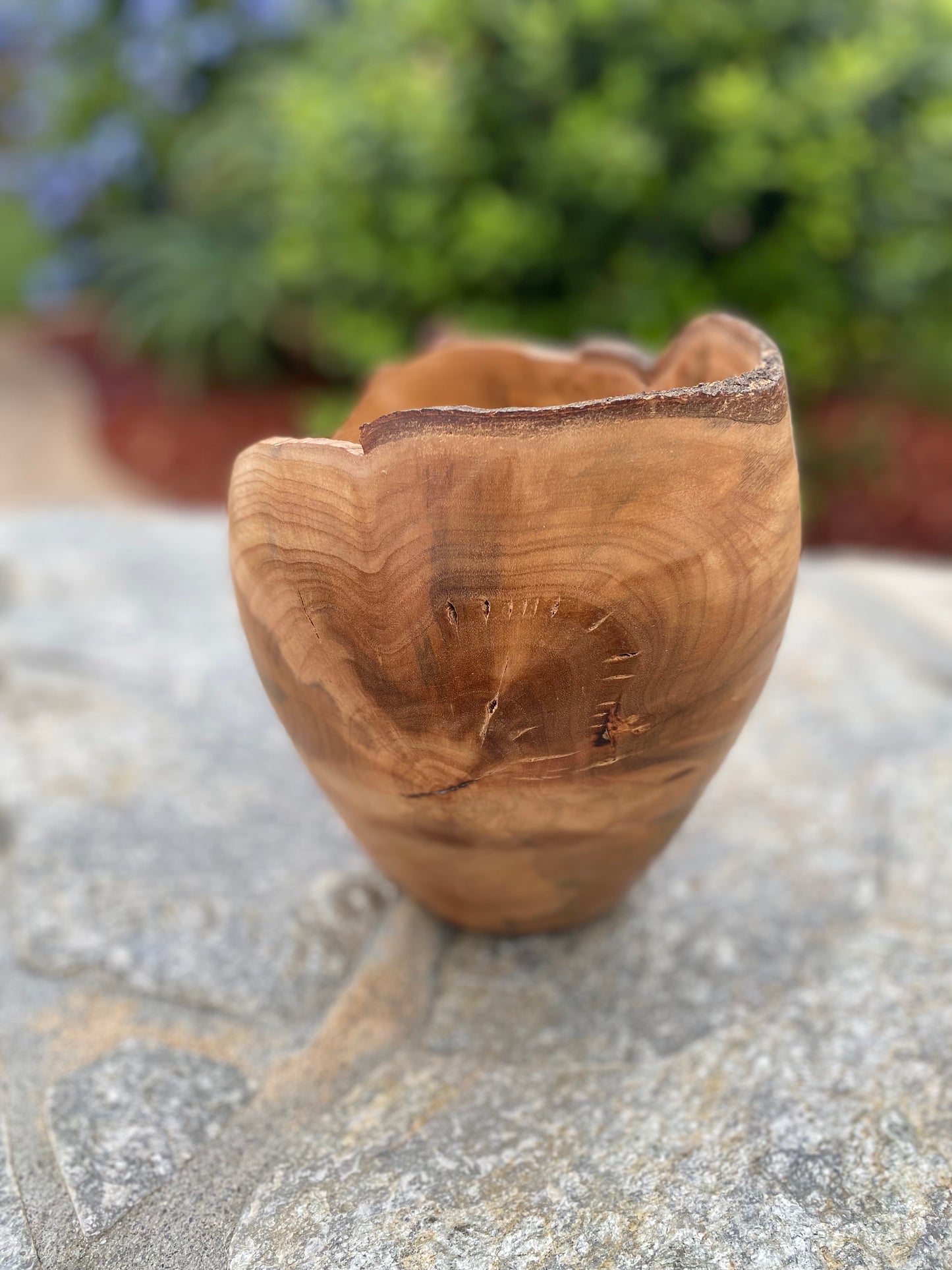 Blue Streak Vase