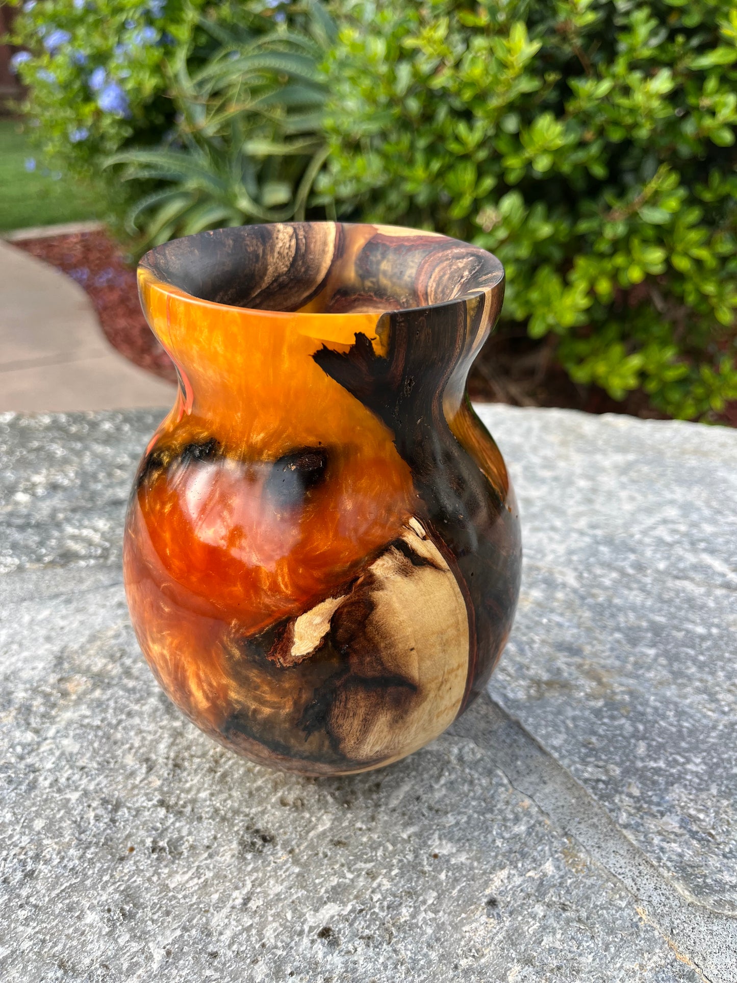 Orange Vase